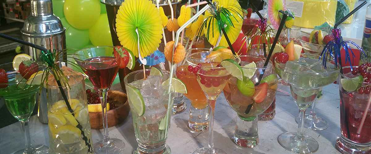 Tropische Cocktailbar