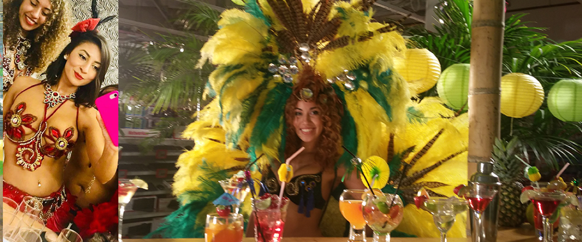 Cocktails en Samba Danseressen