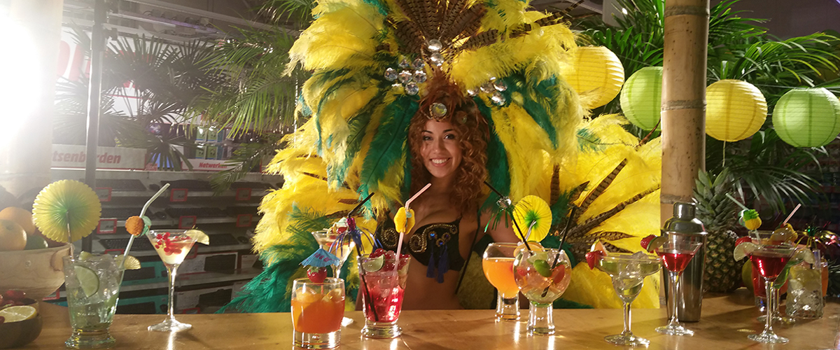 Cocktails en Samba Danseressen